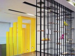 JHY-DE463款式 铁艺屏风展示