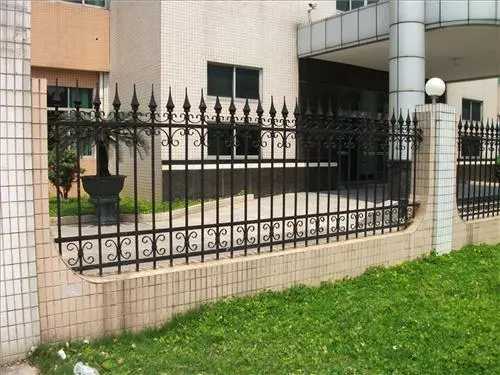CXV-555型号 铁艺围栏订做案例