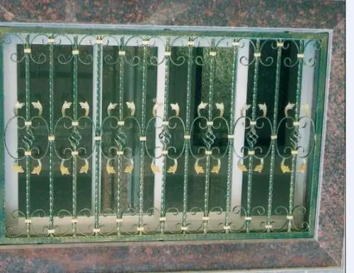 GFH-76G型号 铁艺窗加工案例